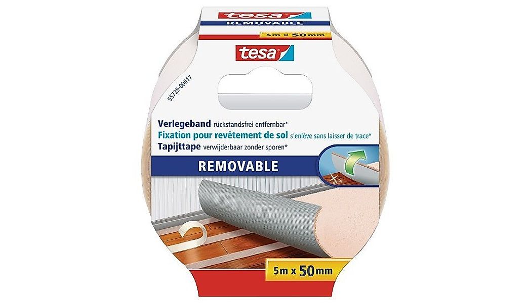 tesa PVC-Kleber tesa Verlegeband 5 m x 50 mm günstig online kaufen