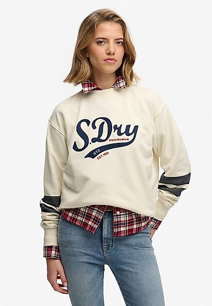 Superdry Sweatshirt VARSITY SCRIPT LOOSE CREW günstig online kaufen