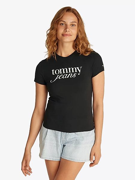 Tommy Jeans Curve Rundhalsshirt "Shirt TJW SLIM ESSENTIAL", in Großen Größe günstig online kaufen