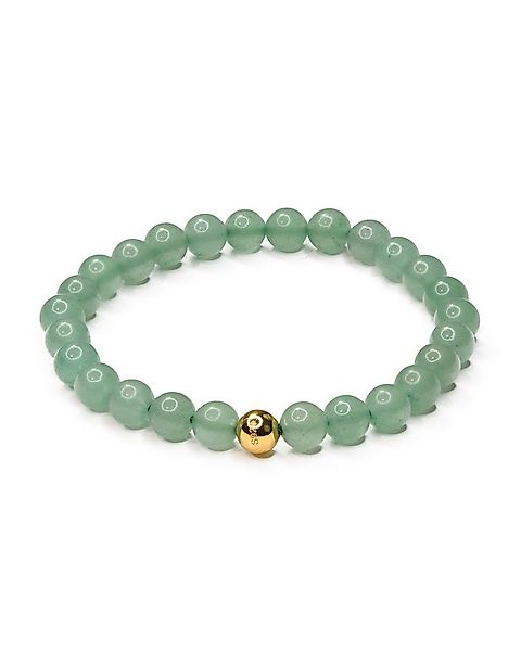MayTree Armband Aventurin, 6mm Geschenk für Muttertag, Geburtstag, Weihnach günstig online kaufen