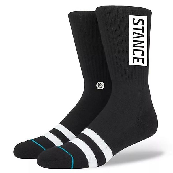 Stance Socken "OG" Schwarz mit STANCE Logo günstig online kaufen