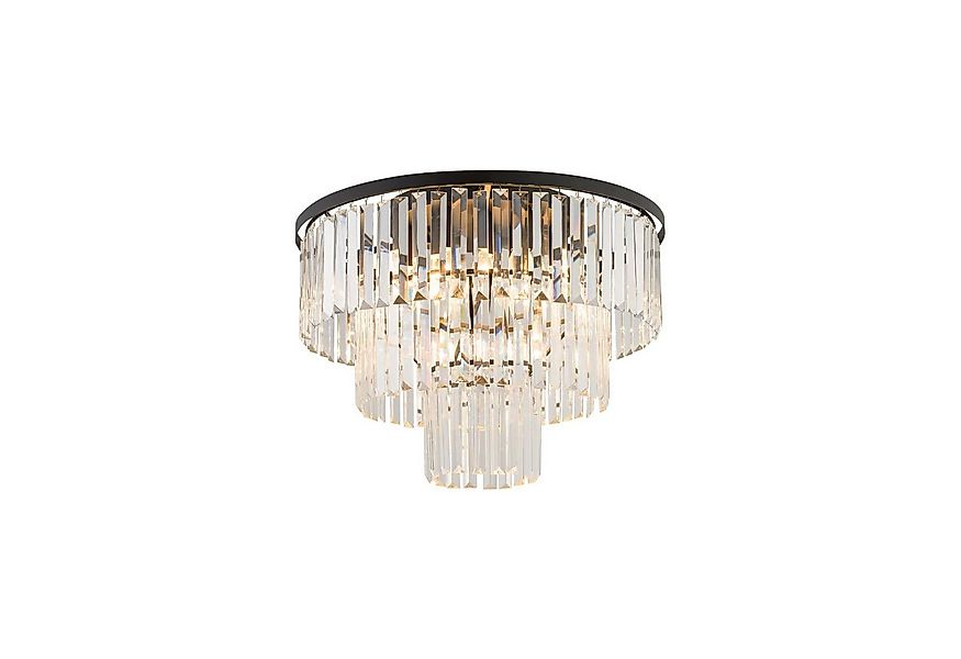 Licht-Erlebnisse Deckenleuchte OSTROWO, ohne Leuchtmittel, Metall Glas E14 günstig online kaufen