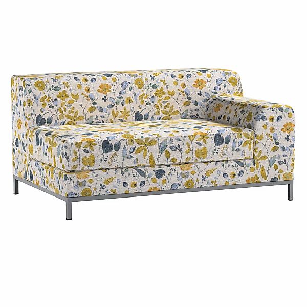 Bezug für Kramfors Sofa Recamiere links, gelb-blau, Bezug für Recamiere lin günstig online kaufen