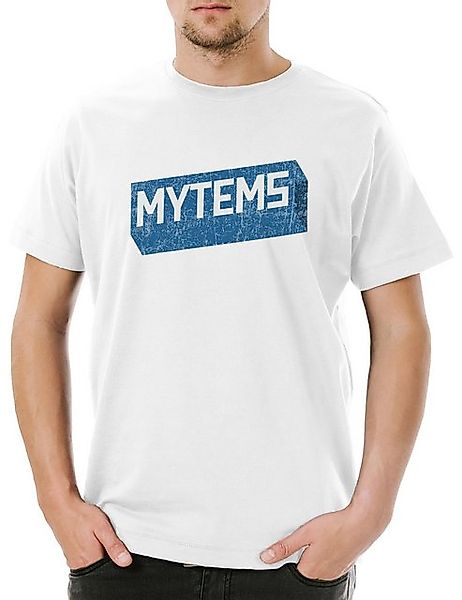 Urban Backwoods Print-Shirt Urban Backwoods Mytems Logo Herren T-Shirt Weiß günstig online kaufen