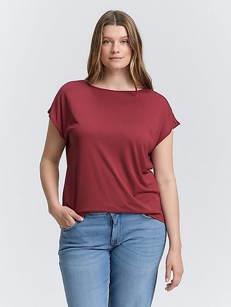 TOM TAILOR PLUS T-Shirt Plus Size - T-Shirt mit Cut-Outs günstig online kaufen