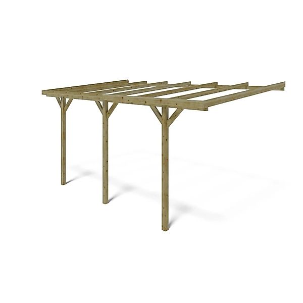 ALTANKA Carport Garagendach 3x5.24 m   15 m2   an der Hauswand Montiert 1 günstig online kaufen