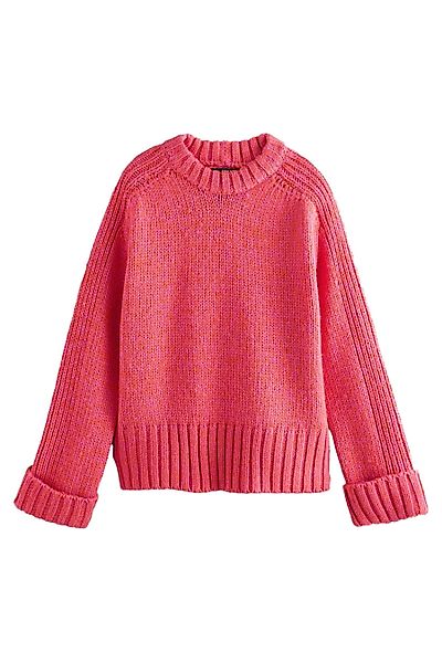 Next Rundhalspullover Rundhalspullover mit Wolle und günstig online kaufen