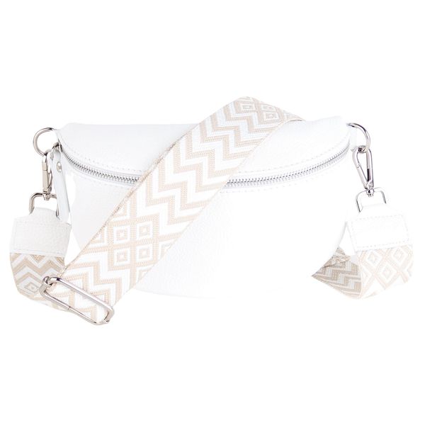 MIRROSI Bauchtasche mit GOLDENER Reißverschluss Damen, günstig online kaufen