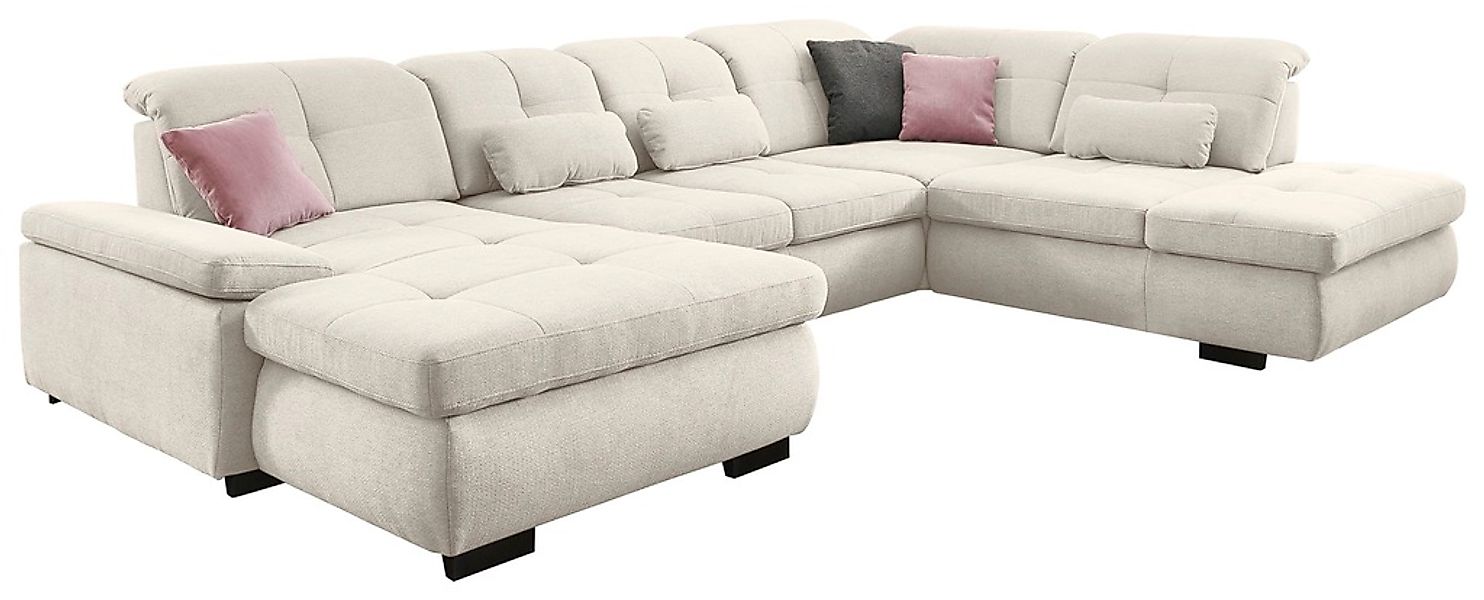 Die PlanBar Ecksofa "MP-IN16012 L-Form, mit Federkern-Polsterung", inkl. Si günstig online kaufen