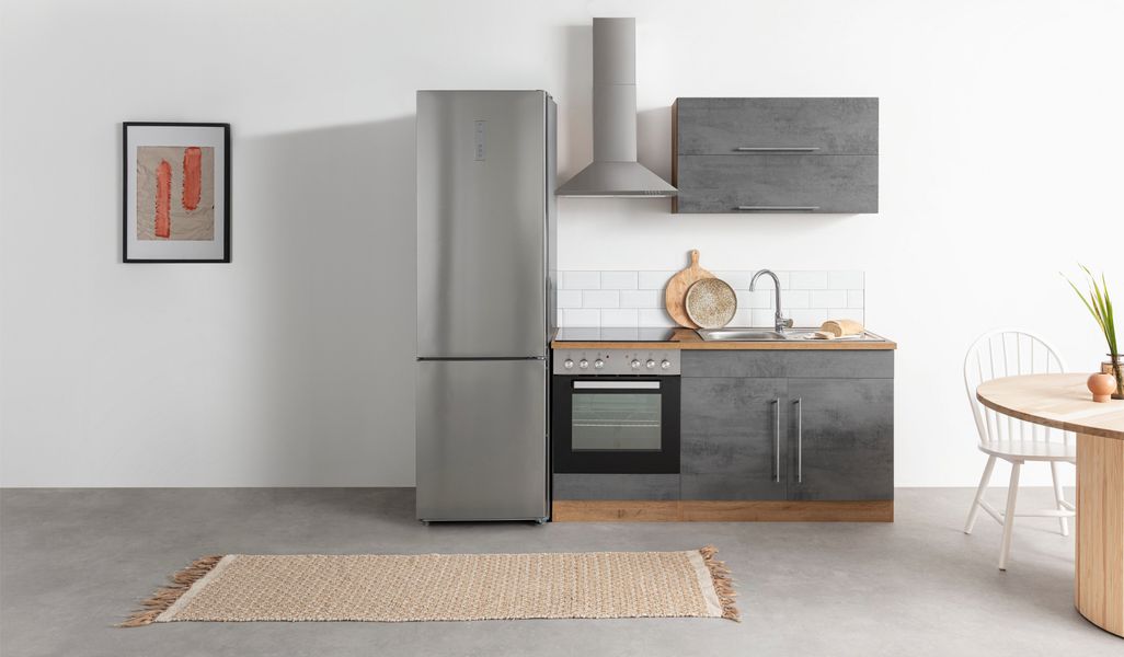 KOCHSTATION Küchenzeile KS-Samos, Breite 160 cm, günstig online kaufen