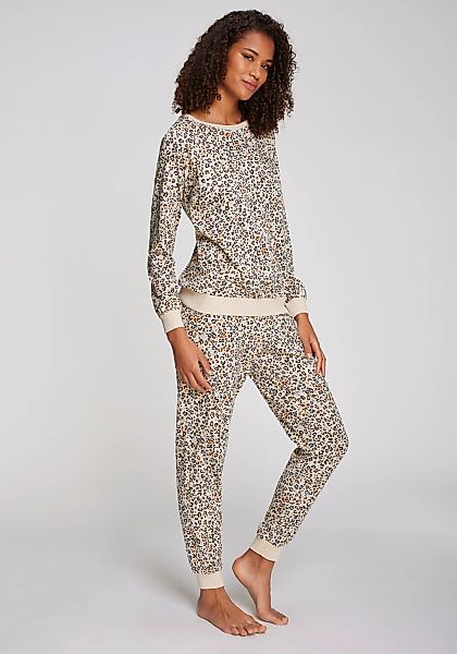 Vivance Dreams Pyjama, (2 tlg.), mit schönem Animalprint günstig online kaufen