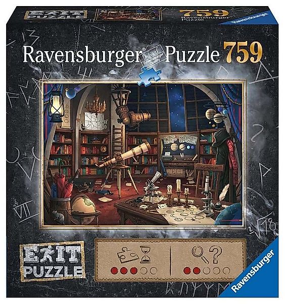 Ravensburger Puzzle Ravensburger 19950 - Sternwarte - 759 Teile, Puzzleteil günstig online kaufen