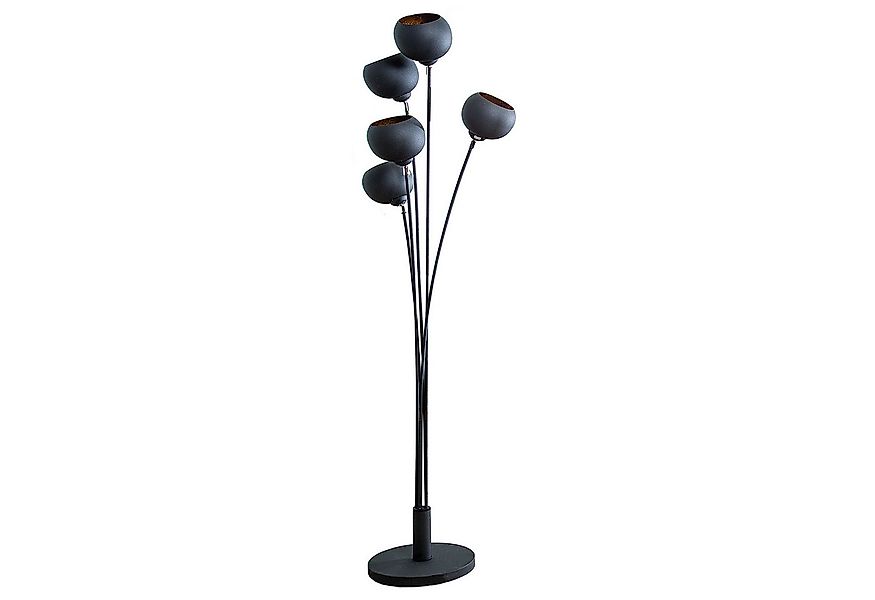 riess-ambiente Stehlampe MAGMA 170cm schwarz / gold, ohne Leuchtmittel, Woh günstig online kaufen