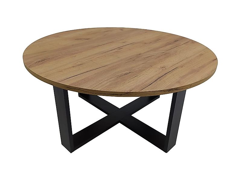 designimpex Couchtisch Design DA-333 rund Wohnzimmertisch günstig online kaufen