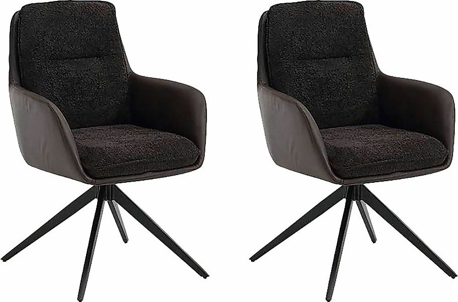 Home affaire Esszimmerstuhl "Barcelona" (Set) 2 Stk.verschiedene Gestelle i günstig online kaufen