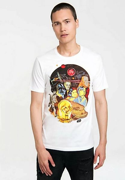 LOGOSHIRT T-Shirt Star Wars mit hochwertigem Siebdruck günstig online kaufen