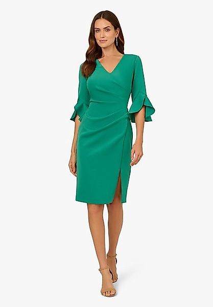 Adrianna Papell Cocktailkleid Scuba Faux Wrap günstig online kaufen