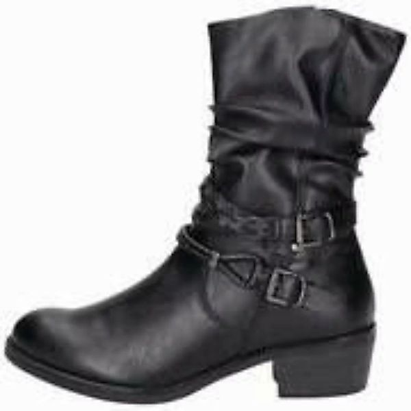 MARCO TOZZI Cowboy Stiefelette, Blockabsatz, Kurzstiefel, Westernstiefelett günstig online kaufen