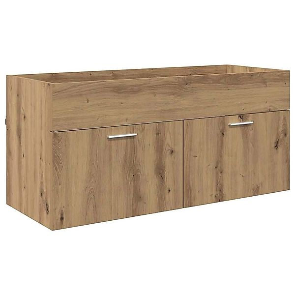vidaXL Waschbeckenunterschrank Artisan-Eiche 38,5 x 100 x 46 cm 880442 günstig online kaufen