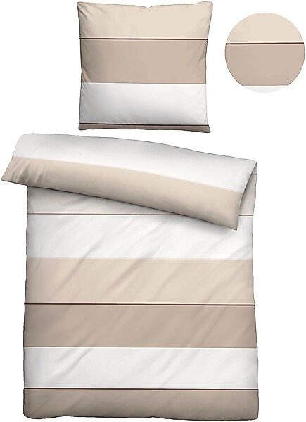 Biberna Bettwäsche Antonia, Mako-Satin, 2 teilig, günstig online kaufen
