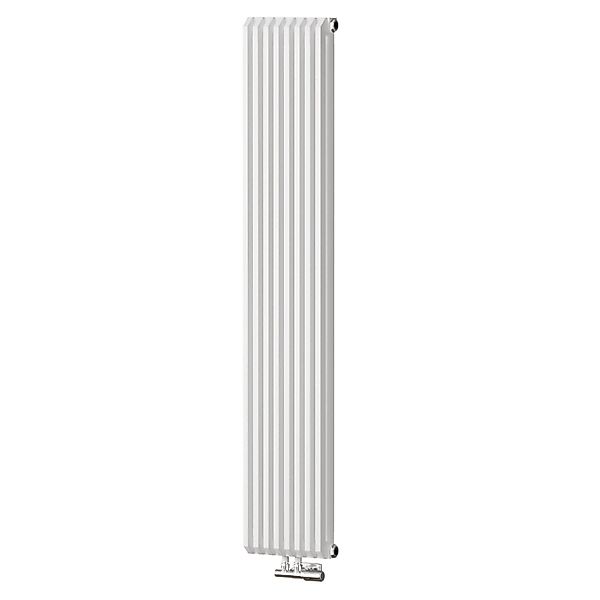 Emke Heizkörper 180x35cm 1611W D Geformt Weiß Paneelheizkörper Doppellagig günstig online kaufen