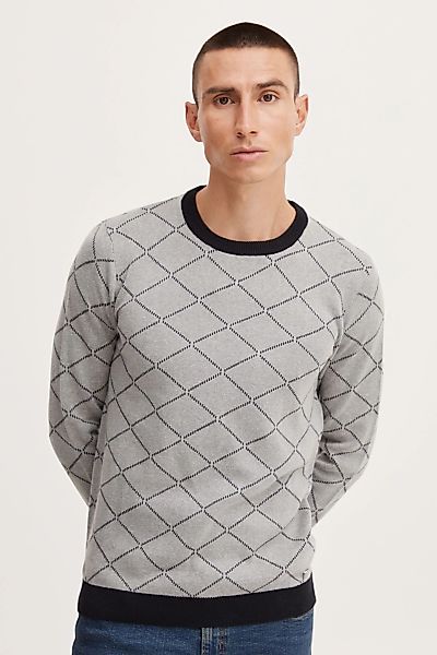 Blend Rundhalspullover "BHNison" Feinstrick Pullover mit Rundhalsausschnitt günstig online kaufen