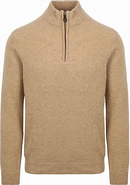 Suitable Half Zip Pullover Wool Beige - Größe L günstig online kaufen