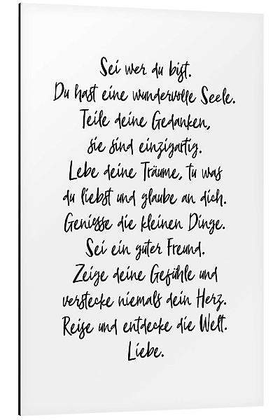Posterlounge Poster Ohkimiko, Sei wer du günstig online kaufen