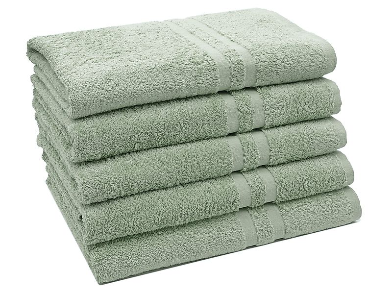 ZOLLNER Duschtücher, Walkfrottier (5-St), 70 x günstig online kaufen