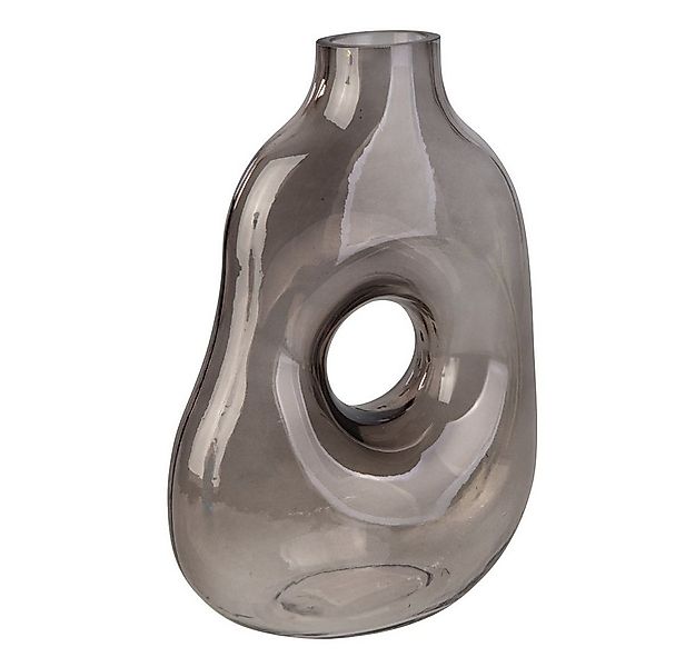 MICA Dekovase Vase in Tropfenform - schwarz - ca. 18 x 10 x 25,5 cm günstig online kaufen