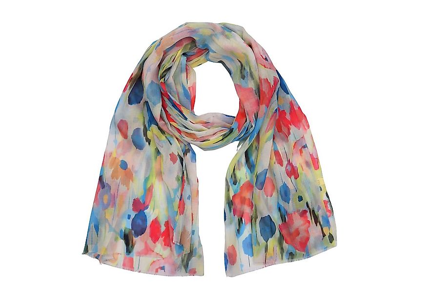 MIRROSI Modeschal Weicher & Leicht Großes Schal, ca.75x180cm, Bunt Print, ( günstig online kaufen