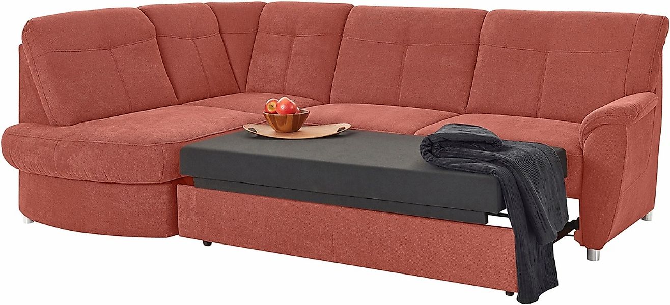 sit&more Ecksofa "Sonoma L-Form" wahlweise mit Bettfunktion und Bettkasten günstig online kaufen