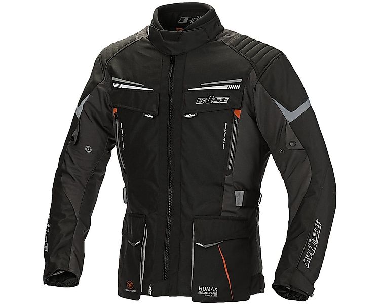 Büse Motorradjacke Büse LAGO PRO Textiljacke schwarz 11XL atmungsaktiv günstig online kaufen