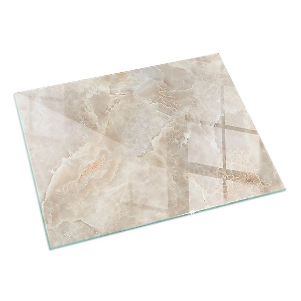 Tulup Glasplatte für Kamin Steinmuster Bodenplatte Glas für Ofen Rechteck 6 günstig online kaufen