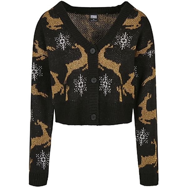 URBAN CLASSICS Cardigan "Urban Classics Damen Ladies Short Oversized Christ günstig online kaufen