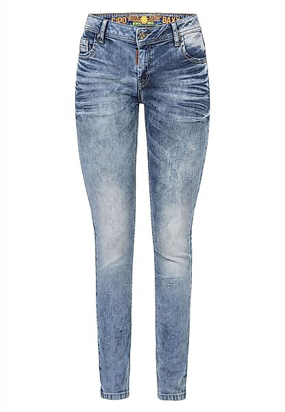 Cipo & Baxx Slim-fit-Jeans "Jeans", im Used-Look, WD443 günstig online kaufen