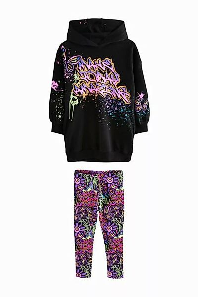 Next Shirt & Leggings Graffiti Hoodie und Leggings im Set (2-tlg) günstig online kaufen