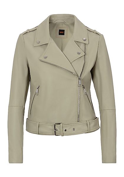 BOSS ORANGE Lederjacke Sameli Premium Damenmode günstig online kaufen