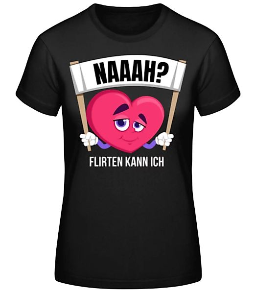 Flirten Kann Ich · Frauen Basic T-Shirt günstig online kaufen