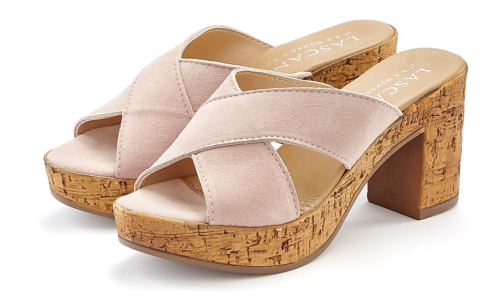 LASCANA Pantolette Mule, Sandale, offener Schuh günstig online kaufen