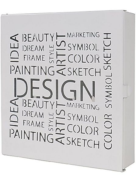 HAKU Schlüsselkasten HAKU Möbel Schlüsselkasten - weiß - H. 24cm x B. 22cm günstig online kaufen