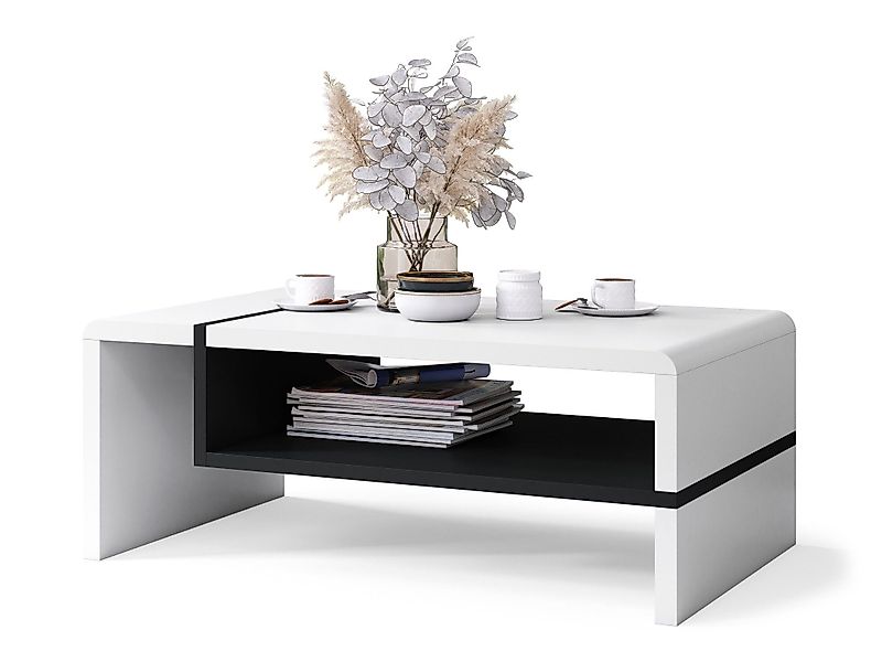 designimpex Couchtisch Design Wohnzimmertisch Folk 01 Tisch mit Ablagefläch günstig online kaufen