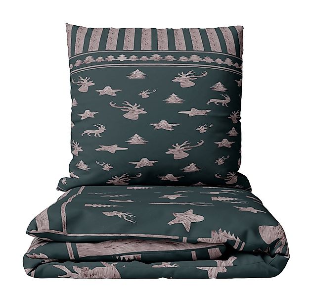 Leonado Vicenti Bettwäsche 135x200 cm winter flauschig warm, Fleece, 4 teil günstig online kaufen