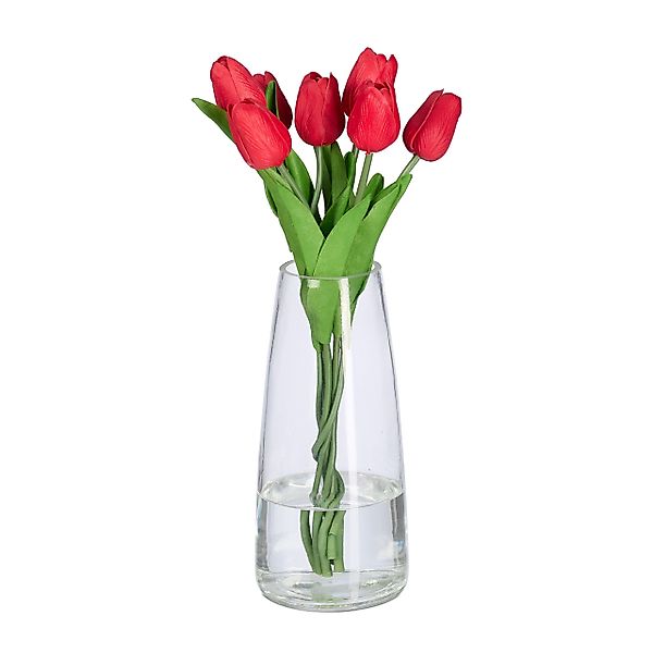 relaxdays Dekovase Vase aus Glas (1 günstig online kaufen