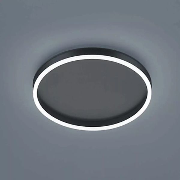 Helestra Sona LED-Deckenleuchte, schwarz, Ø 40 cm günstig online kaufen
