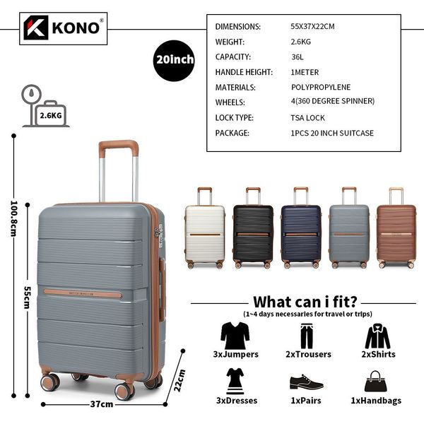 British Traveller Handgepäck-Trolley Reisekoffer Hartschalenkoffer aus günstig online kaufen