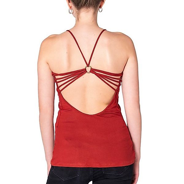 PANASIAM T-Shirt figurbetontes Damentop Sommershirt rückenfrei günstig online kaufen