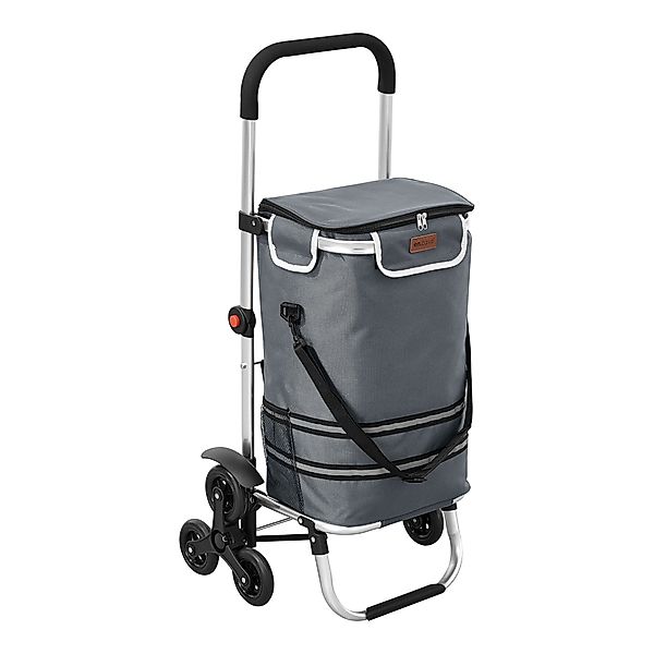 en.casa Einkaufstrolley, 41 l, Treppensteiger Einkaufswagen günstig online kaufen