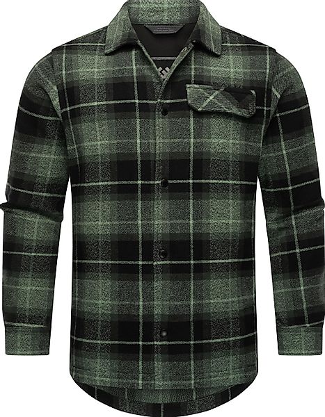 Ragwear Outdoorjacke "Bler", ohne Kapuze, stylische Herren Hemdjacke mit Br günstig online kaufen