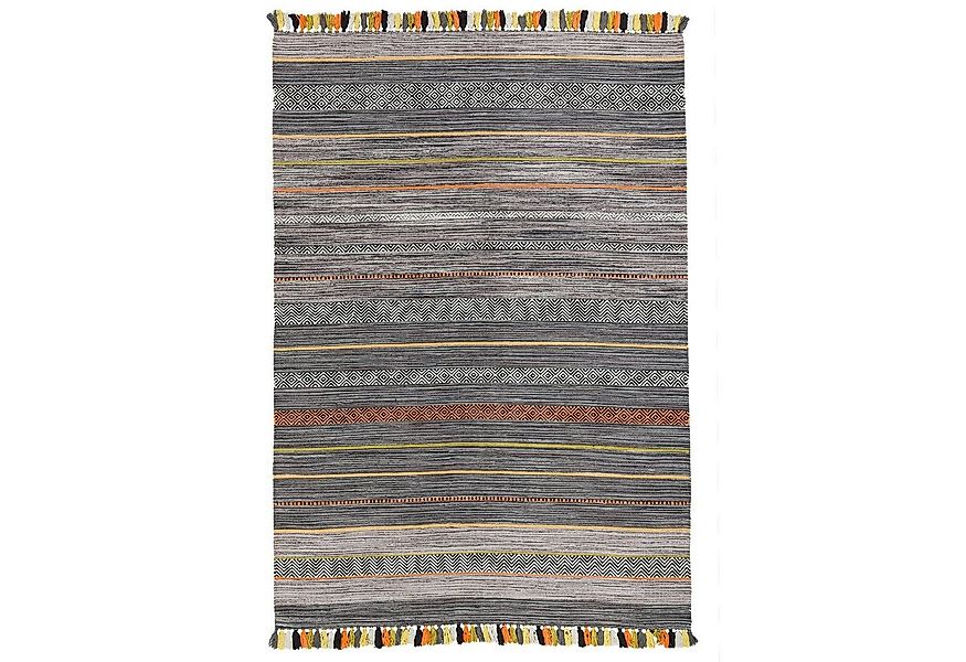 Pergamon Wollteppich Natur Teppich Kelim Kalleen, Rechteckig, Höhe: 8 mm günstig online kaufen